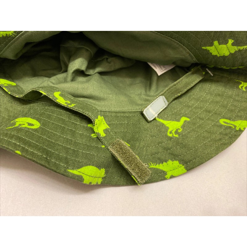 Wonder Nation Boys Sun Hat Bucket One Size Green Dino