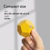 Rotating Pomodoro Timer Rechargeable Productivity Timer,Shower Timer Waterproof,Magnetic Flip Mute,Vibrate
