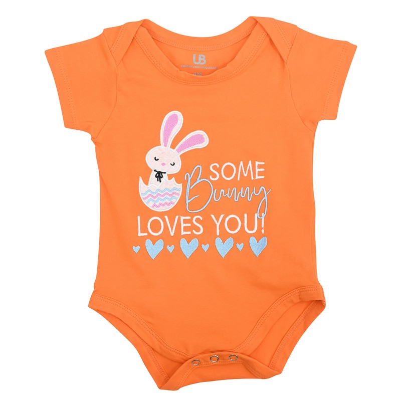 Unique Baby Juego de canastilla de Pascua unisex Some Bunny