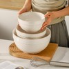Seyatoo Ceramic Mixing Bowls Set of 3, Large Serving Bowls
