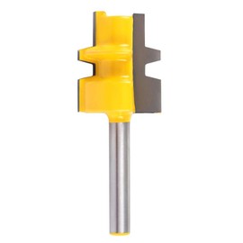1/4 Inch Shank Medium Reversible Glue Joint Router Bit for Wood Working Carbide Glue Joint Router Bit Woodworking Tool