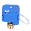 Motorized Ball Valve Brass Straight Pipe Pressure Device with Switch