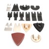 40pcs/set Saw Blade Cutter Oscillating Multi Tool Replacement Accessories