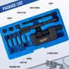 OMT Chain Breaker, 19pc Chain Brake Tool Kit with C