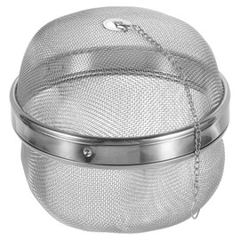 uxcell Tea Infuser Filter, Stainless Steel Tea Strainer, Loose Tea Steeper, Tea Ball with Chain for Loose Leaf Tea, Extra Large