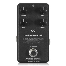 One Control One Control LWP Series Jubilee Red AIAB Solder Free Pedal Kit DIY Kit Distortion Guitar Effect