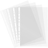 grafoplas 78149800 – Covers with Drills in Polypropylene embolsadas, A4, Transparent