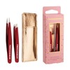 Tweezerman Vintage Rose Mini Tweezers Set (Pack of 2)