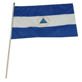 US Flag Store Nicaragua Flag 12 by 18-Inch