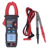 Digital Clamp Meter Automatic Intelligent Voice Announcement ABS Red Multi