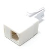 DRUT BT to RJ11 Socket, Telephone Line Adapter, 6P4C, 4
