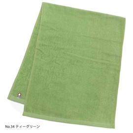 Mc-ft10 Beauty Series Imabari Towels, Commercial Use, Face Towels, Set of 10, Murakami Towels, M Color, 13.4 x 33.9 inches (34 x 86 cm), For Beauty Salons, 100 Colors, Lightweight Thin (No.34, Tea