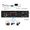 TATUM Audio Amplifier with 2 Channels, Bluetooth 5.0, 30W +