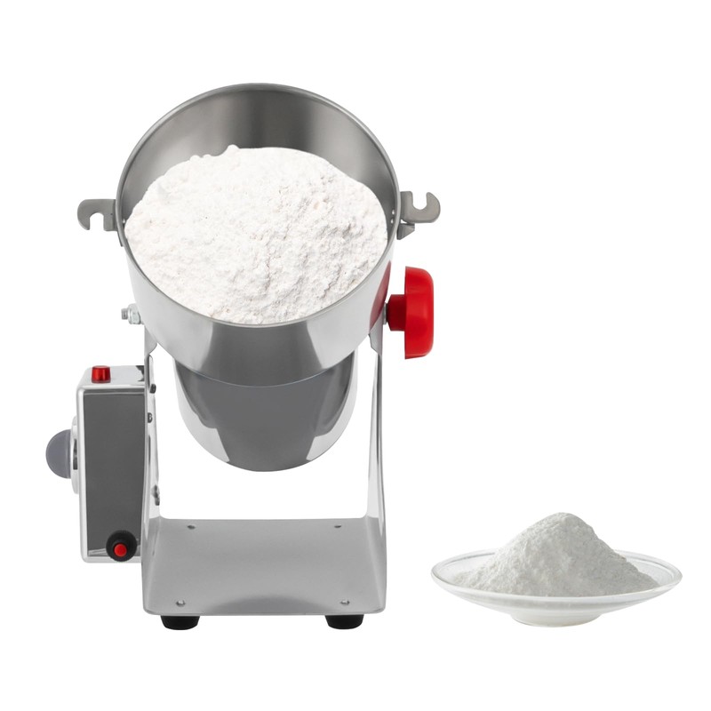CUBELLIN Electric Grain Grinder Stainless Steel Spice Grinder Commercial Grain