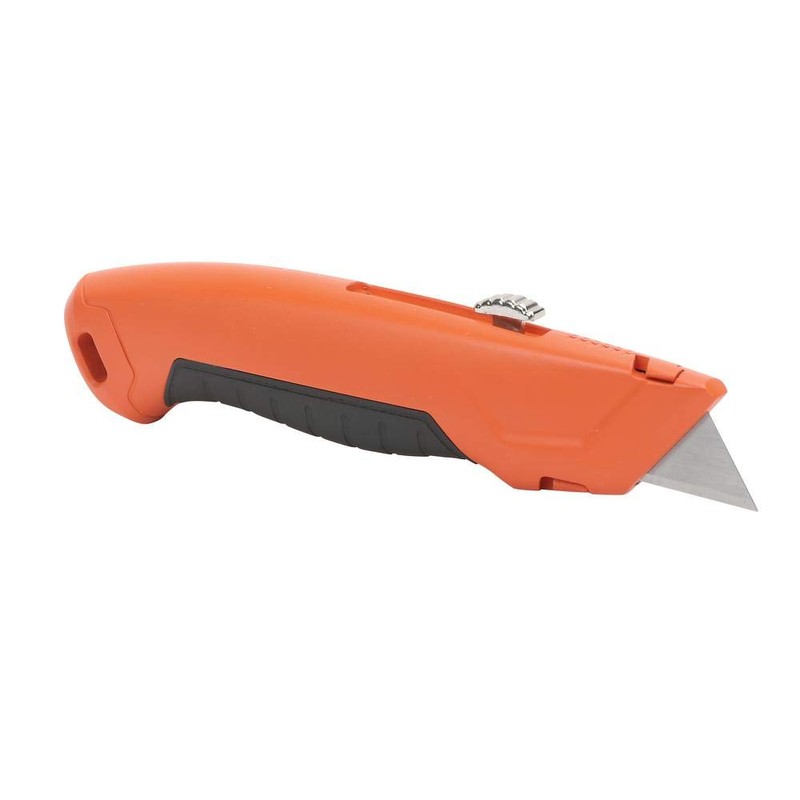 HDX 377 784 x10 Retractable Utility Knife with Rubber Handle