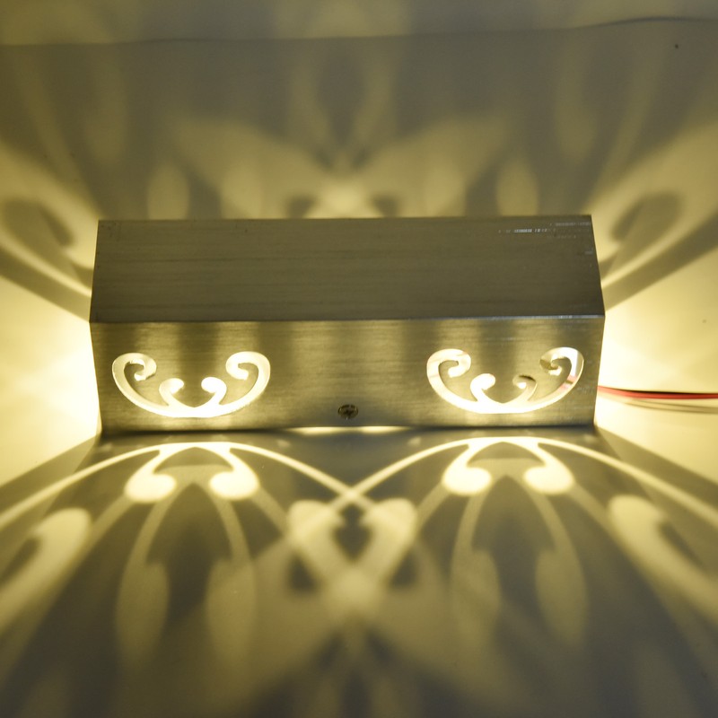 LED Ceiling Light Double End 2W Aluminum Alloy 360° Glowing