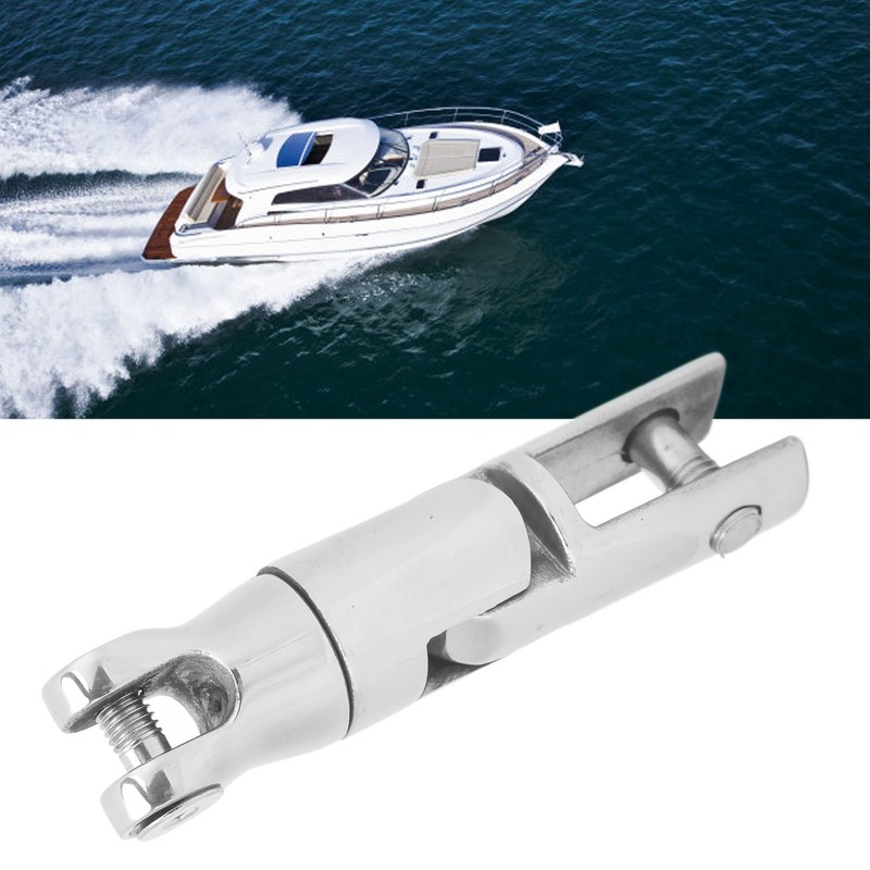 Stainless Steel Boat Anchor Swivel Connector Rustproof Polished Beautiful Multi