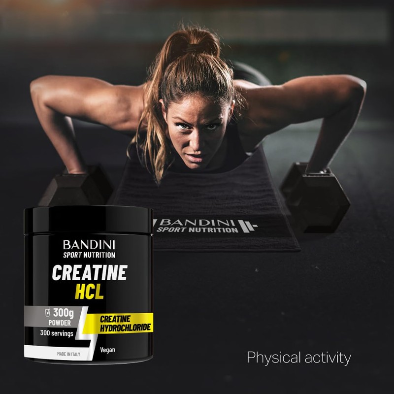 Bandini® Creatine HCL Powder 300g - Very Strong and Intense