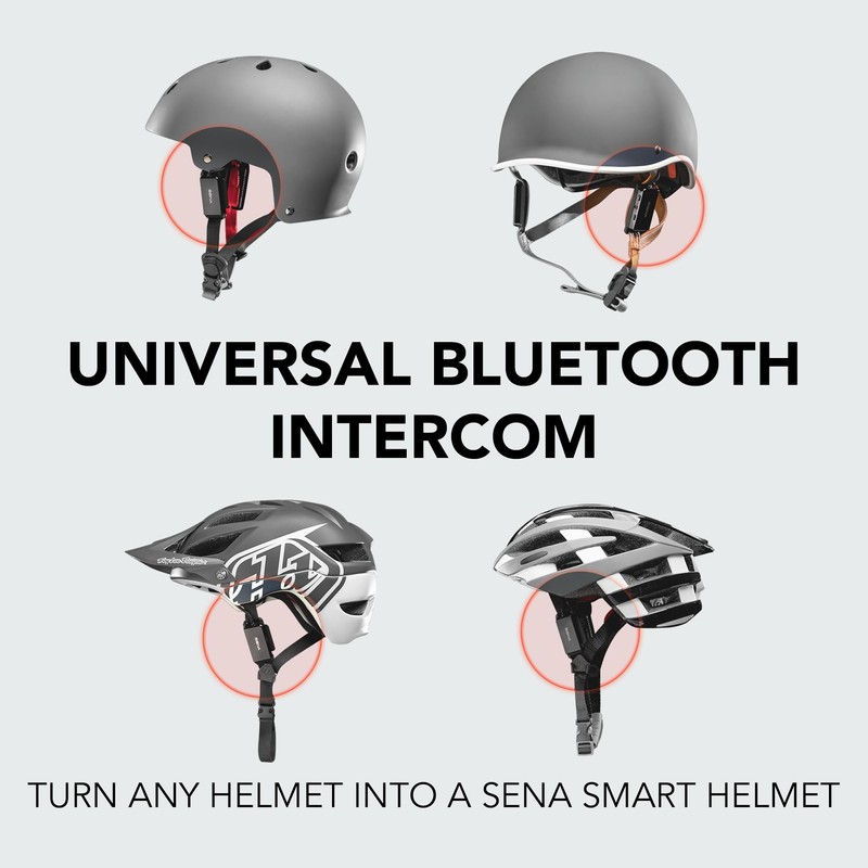 Sena pi, Universal Bluetooth Intercom Headset, Fits Most Cycling and