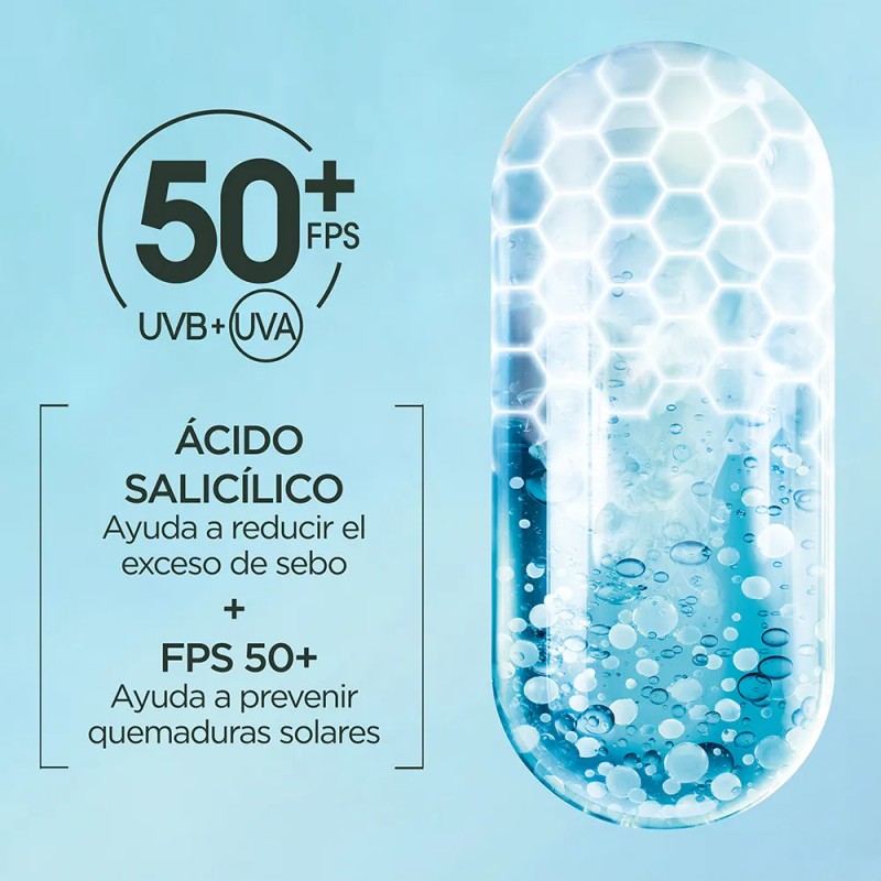 Protector Solar Garnier Superuv Acido Salicilico Fps50 40ml