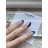 Aemong: Starlight Waves Handmade Nail Tips - Mini Short Square