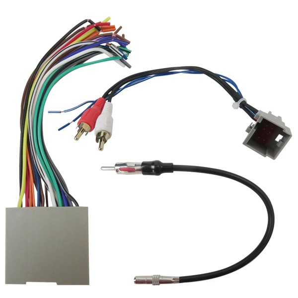 Radio Wiring w/Antenna Adapter RCA Input Replacement for Hyundai Sonata