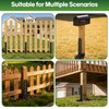 Fence Post Repair Kit 1 Pack, 8mm Double-Layer Post Anchor