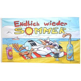 Flaggenfritze® Flag Finally Again Summer – 90 x 150 cm