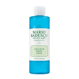 Mario Badescu Azulene Jabn corporal, suave lavado de bao para suavizar, nutrir y limpiar, frmula reconfortante con infusin de manzanilla para piel... 
