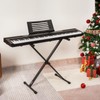AODSK Single-X Keyboard Stand Adjustable Width & Height,Piano Stand with