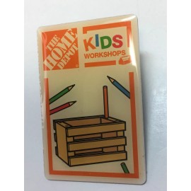The Home Depot Home Depot Kids Workshop Pin - Wood Crate