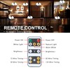 LED Spotlight, Battery Powered Picture Lights, Uplighting Indoor, 3 Lighting