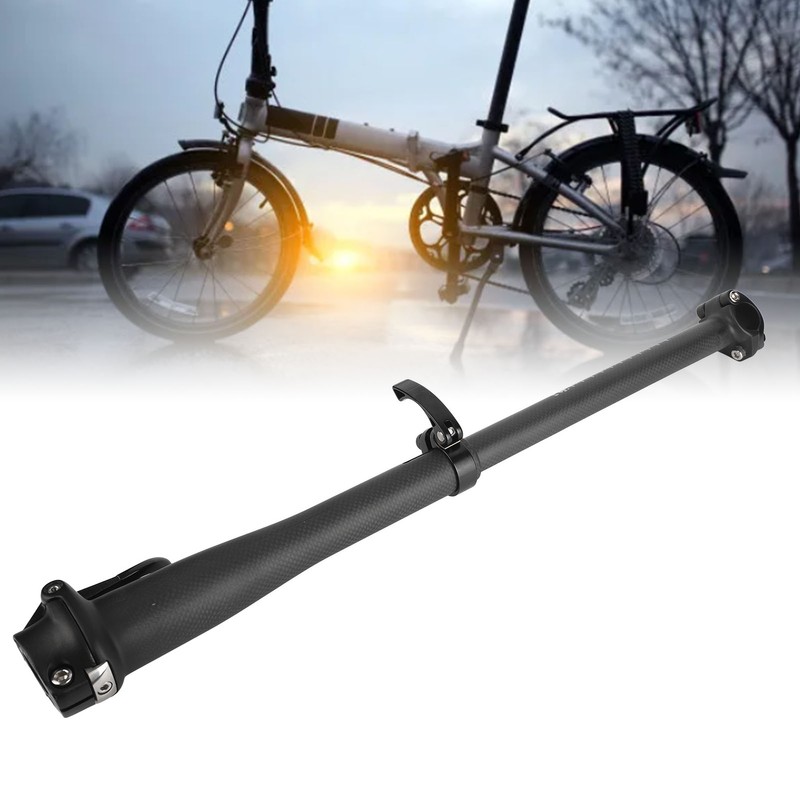 1 Set Folding Bike Stem Quick Release High Strength Carbon