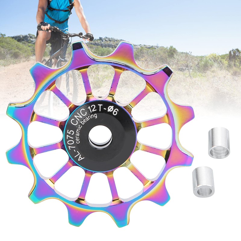 01 02 015 Bicycle Rear Derailleur Guide Wheel, Ceramic Bearing