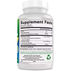 Best Naturals Glucosamine Chondroitin MSM 90 Capsules