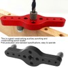 Hole Punch Locator Aluminum Alloy Puncher Gauge DIY Woodworking Tool