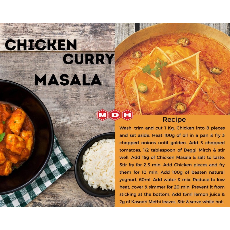 MDH Chicken Curry Masala - 3.5oz