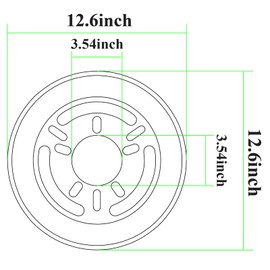 For Bronco Spare Tire Brake Light Red LED Third 3rd Brake Light Rear Tail Wheel Light Compatible with Ford Bronco 2021 2022 2-Door 4-Door