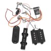 Electric Bass Pickup Excellent Audio Output Preamp Wiring Circuit Guitar