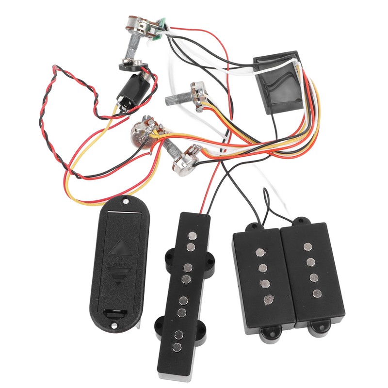 Electric Bass Pickup Excellent Audio Output Preamp Wiring Circuit Guitar