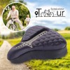 EUROtops Tour Saddle Pad - Bicycle Seat Cover, Memory Foam,