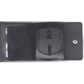 Allentown Police (Pennsylvania) Recessed Officer Badge Cut-Out Small Snap Wallet