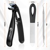 Toenail Clippers for Seniors, 2025 Upgrade Angled Head Nail Clippers