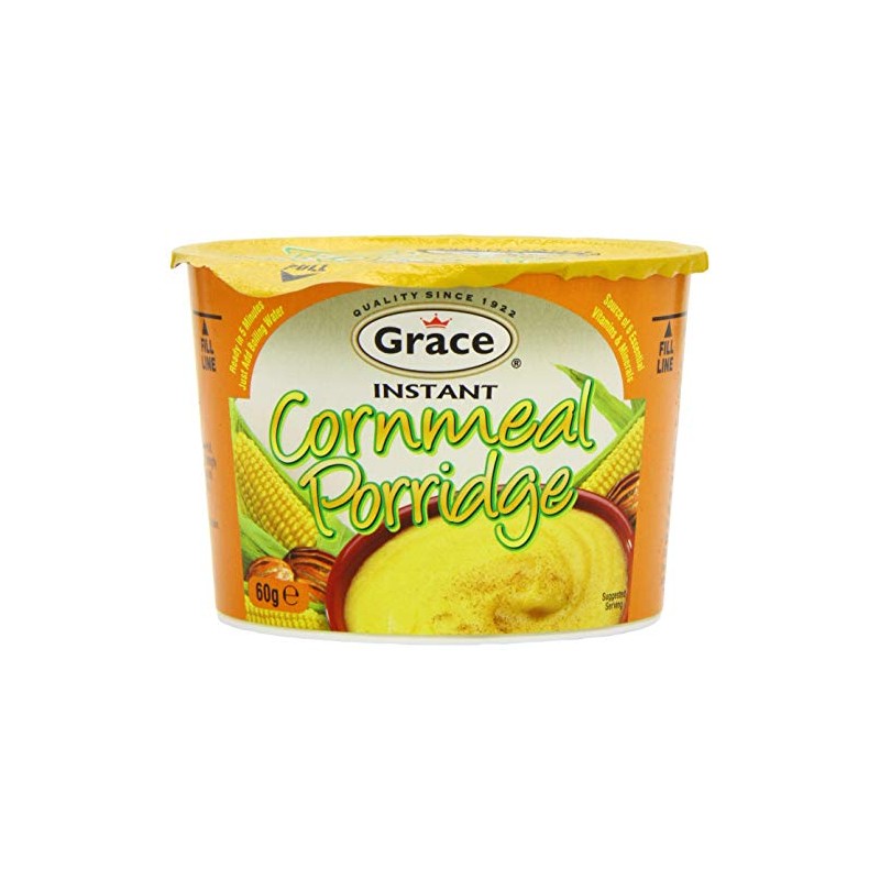 (Pack of 6) Grace Instant Cornmeal Porridge 60g