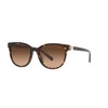 Coach HC8350U Universal Fit Sunglasses, Dark Tortoise/Brown Gradient, 54 mm
