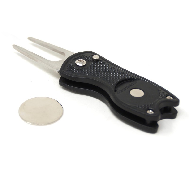 DB Spares Golf Pitch Mark Repairer With Magnetic Marker Switchblade