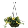 Jute Hanging Basket Liner - Green (12-Inch x 1) Sold
