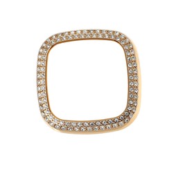 Mikinona Watch Frame Protective Case for Sense Stylish Electroplated Cover Scratch Resistant Access to All Controls Chic Design Full for Smartwatch