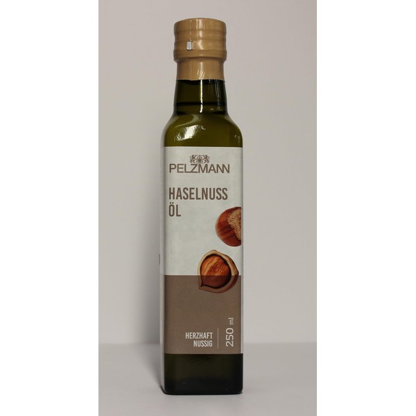 Pelzmann Hazelnut Oil, 250ml (8.5floz) Bottle, 100% Pure, Excellent for