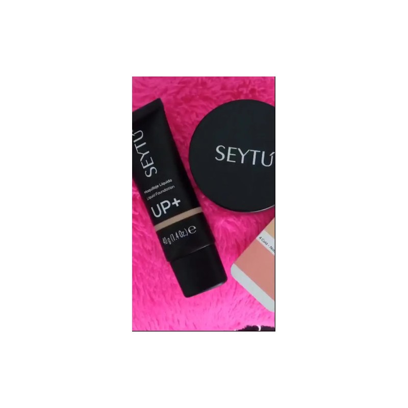 Maquillaje En Polvo Compacto 2 En 1 Contra Agua Seytú